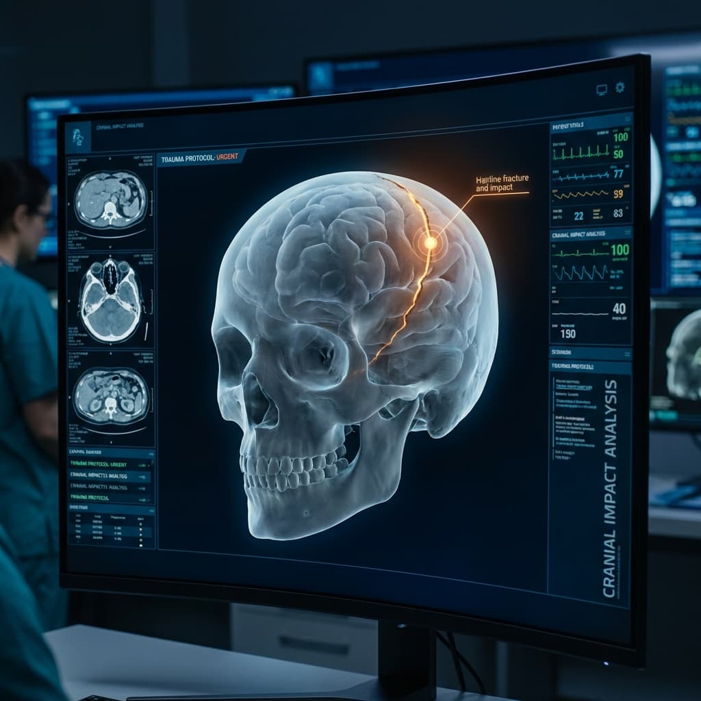 Head Injury or Fall: When Doctors Advise a CT Brain vs MRI